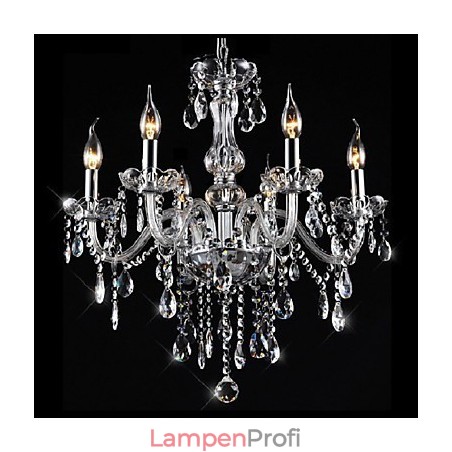 Traditioneller klassischer Kronleuchter aus galvanisiertem Kristall im Vintage-Stil Traditioneller klassischer Kronleuchter aus galvanisiertem Kristall im Vintage-Stil