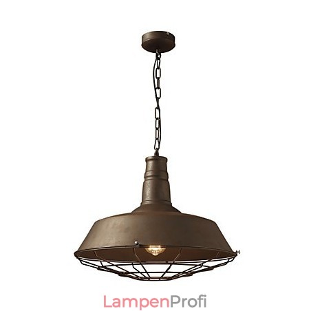Retro Pendelleuchte 1 Licht Altmetall Materila Shade Shop