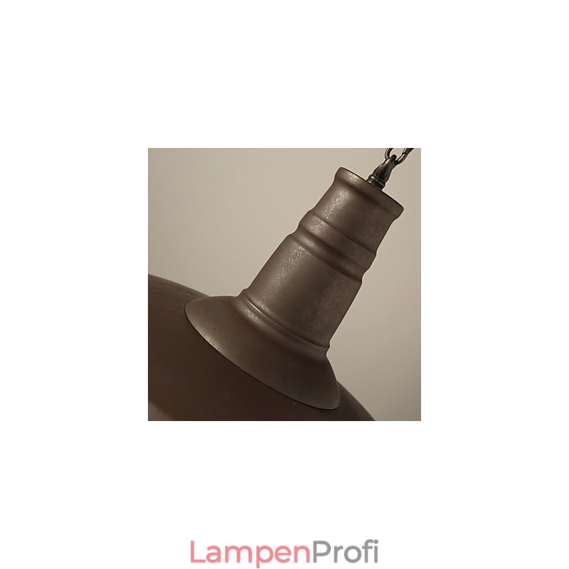 Retro Pendelleuchte 1 Licht Altmetall Materila Shade Shop