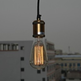 Traditionelle, klassische, galvanisierte Pendelleuchte im Mini-Stil im Vintage-Stil