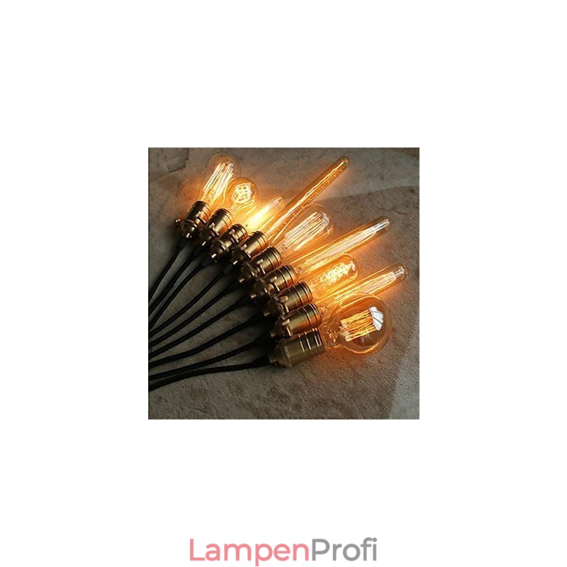 Amerikanische Retro-minimalistische einzelne Kupfer-Kronleuchterlampe