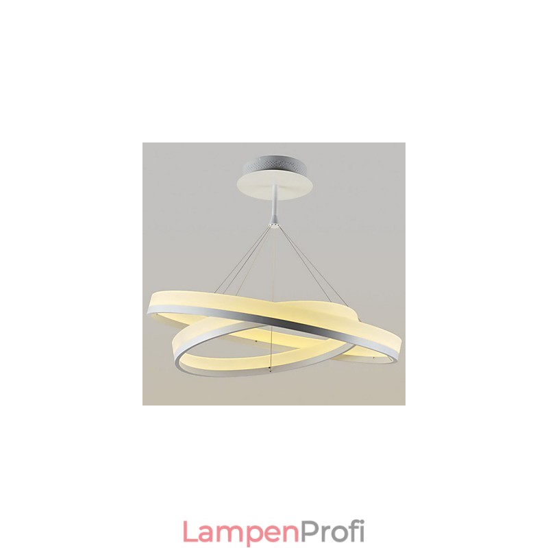 Designgeprüfte Hängeleuchte mit Kronleuchter