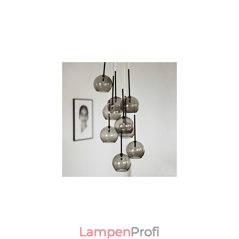 Pendelleuchte aus bemaltem Metall im Landhausstil im Mini-Stil