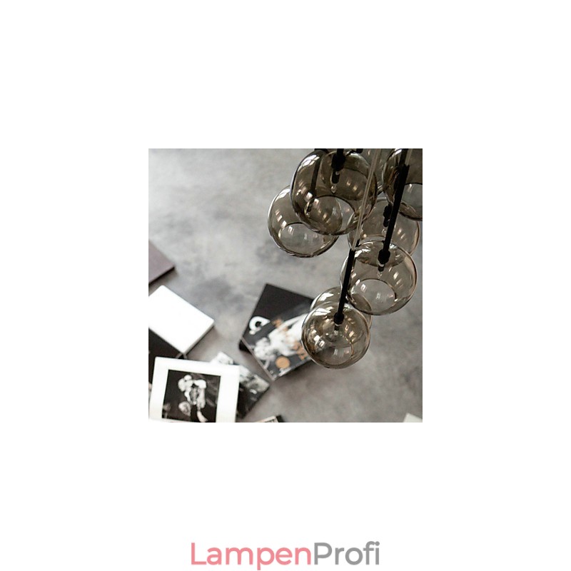 Pendelleuchte aus bemaltem Metall im Landhausstil im Mini-Stil