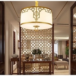 Hängende Beleuchtung im chinesischen Stil, moderne Einfachheit