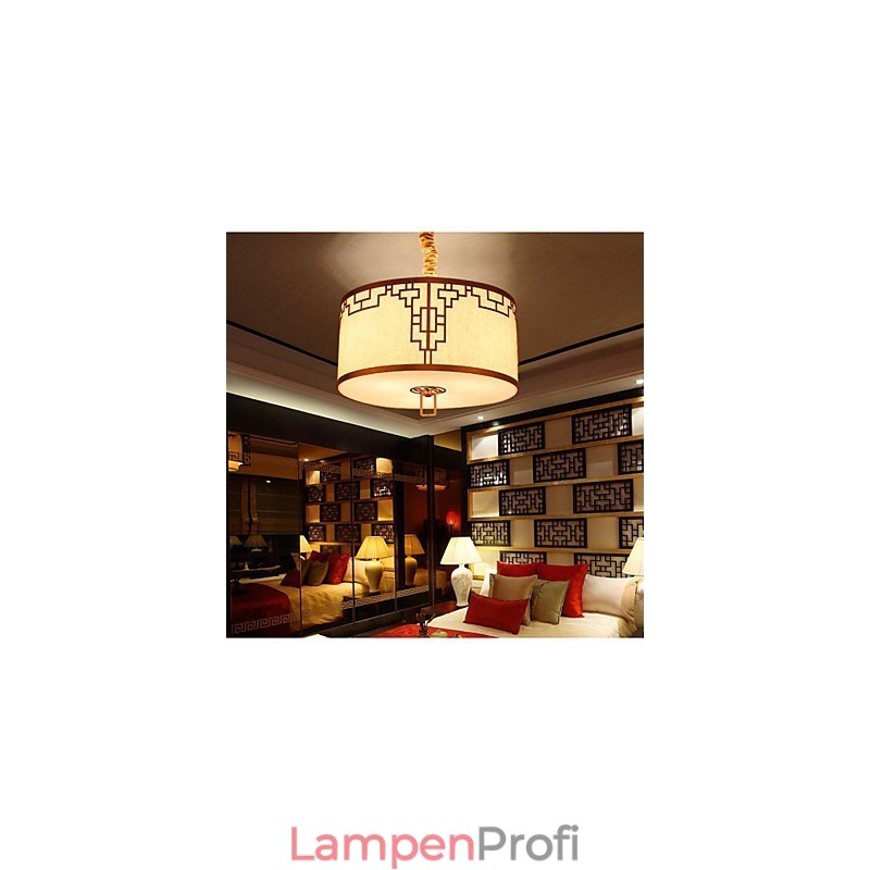 Hängende Beleuchtung im chinesischen Stil, moderne Einfachheit