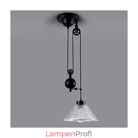 Vintage Pendelleuchte 1 Licht Insellicht Foyer-Anhänger Metall + Galss Vintage Pendelleuchte 1 Licht Insellicht Foyer-Anhänger Metall + Galss