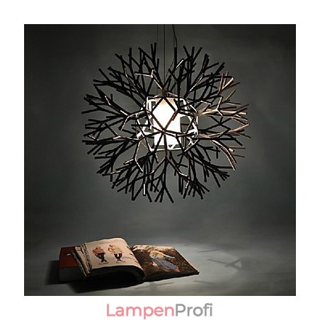 Moderne zeitgenössische Pendelleuchte aus Metall