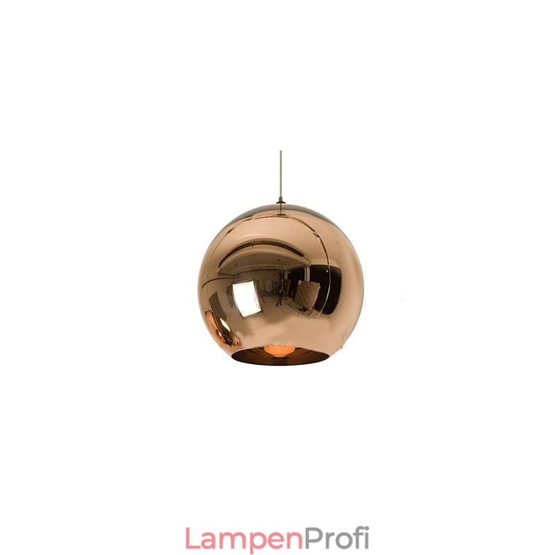 Kreative einfache Glas nordische Retro Galvanik Ball Pendelleuchte