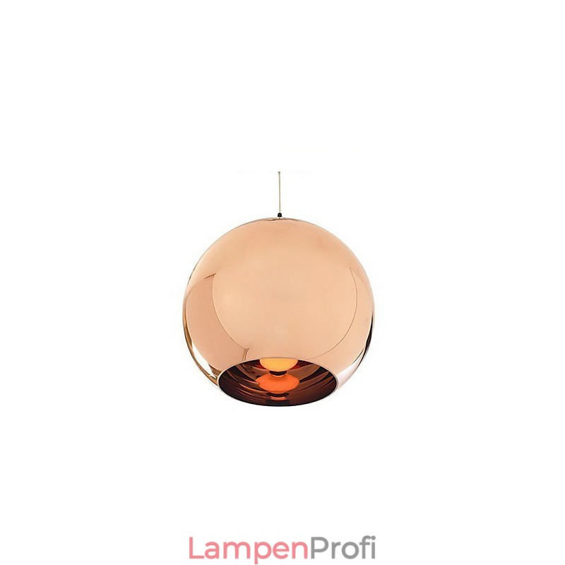 Kreative einfache Glas nordische Retro Galvanik Ball Pendelleuchte