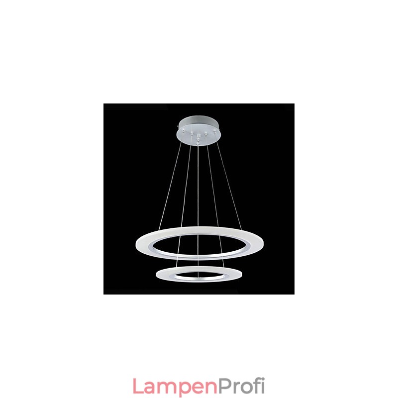 Moderne Pendelleuchte Deckenleuchte Kronleuchter Lampenfassungen mit 2 Ringen