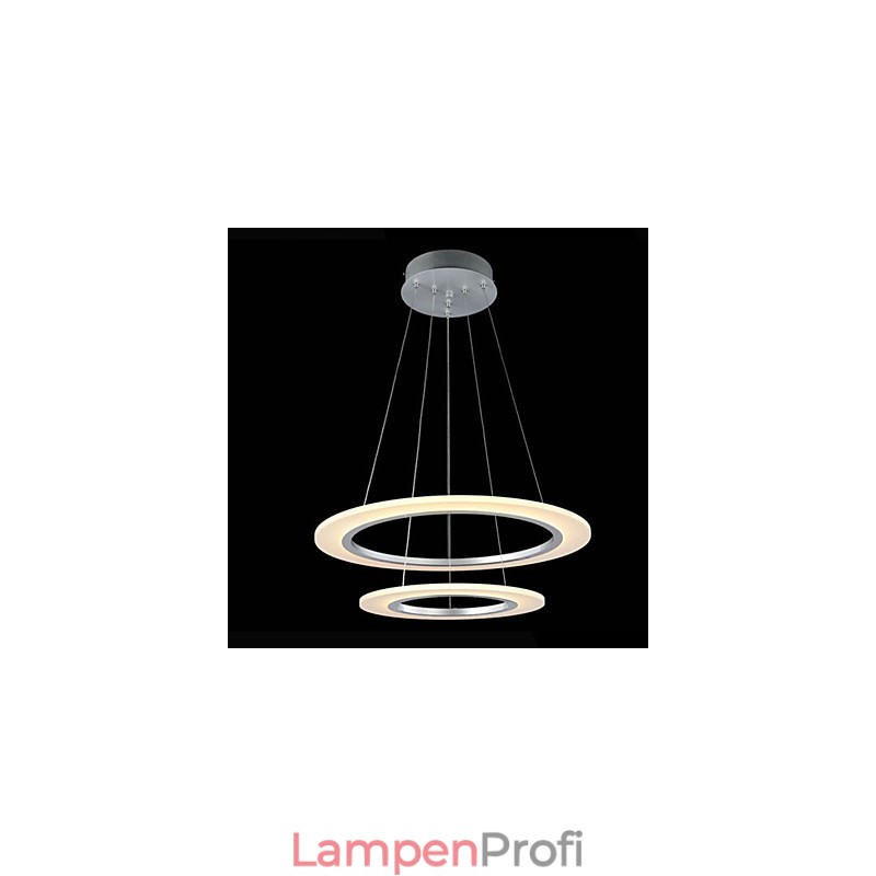 Moderne Pendelleuchte Deckenleuchte Kronleuchter Lampenfassungen mit 2 Ringen