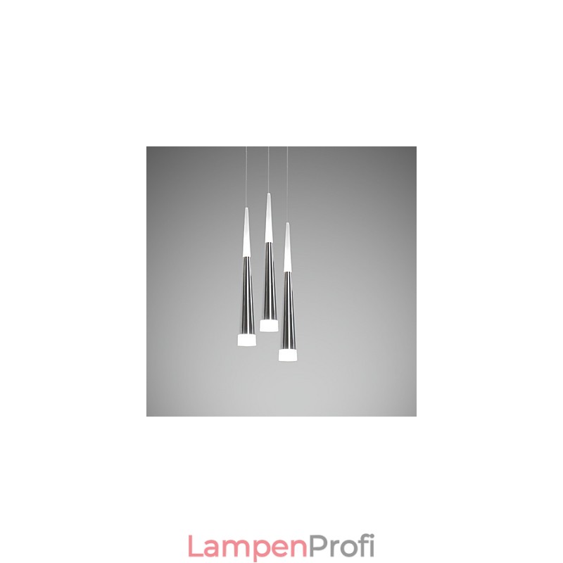 Dreifach Pendelleuchte Modern Zeitgenössisch Esszimmer Kinder Metall Rund Baldachin