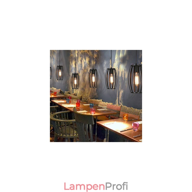 Creative Loft Wiederherstellung alter Wege Single Head Schmiedeeisen Kronleuchter Lampe