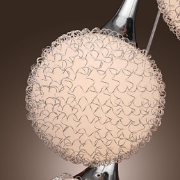 Moderner zeitgenössischer Globus, galvanisiertes Metall, Unterputzmontage