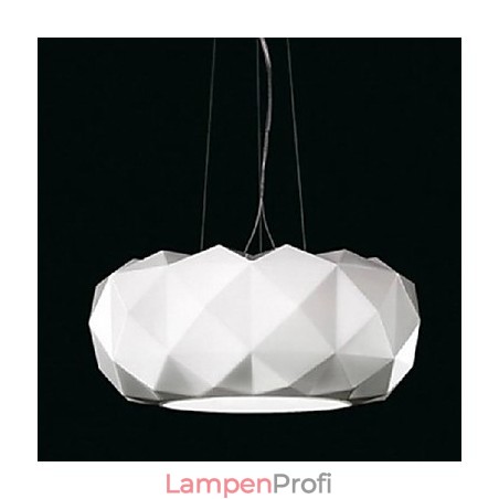 Moderne zeitgenössische Pendelleuchte aus galvanisiertem Metall Moderne zeitgenössische Pendelleuchte aus galvanisiertem Metall