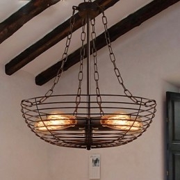 Retro Klassische Metall Decke Lichter Einfache Anhänger Lampen Cafe Anhänger Lampe