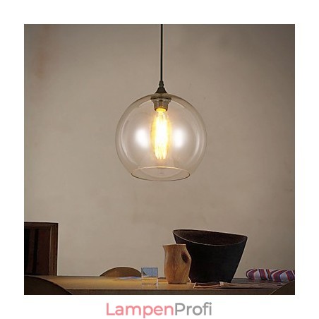 Kreative nordische vertraglich ländliche Glaskugel Single Head DropLight