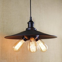 Pendelleuchten Traditionell Klassisch Vintage Retro Landhaus Garage Metall