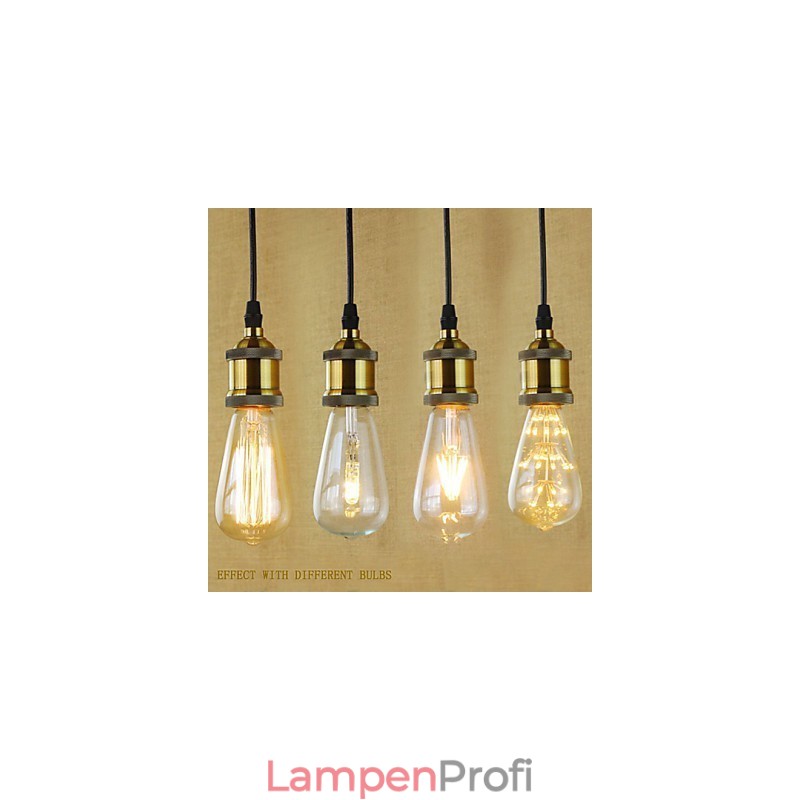 Pendelleuchten Traditionell Klassisch Vintage Retro Landhaus Garage Metall