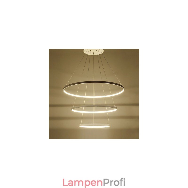 Modernes Design Pendelleuchte Drei Ringe
