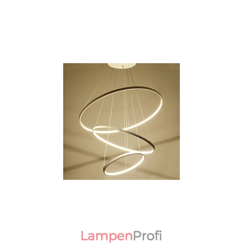 Modernes Design Pendelleuchte Drei Ringe