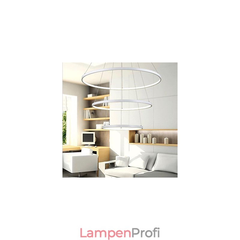 Modernes Design Pendelleuchte Drei Ringe