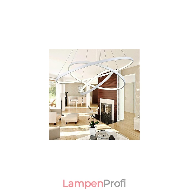 Modernes Design Pendelleuchte Drei Ringe