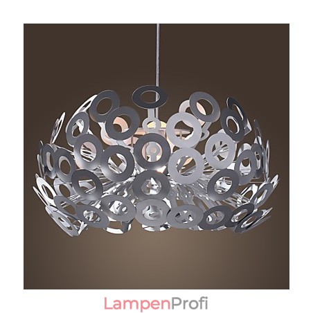 Moderne Pendelleuchte mit kreisförmigem Lampenschirm Moderne Pendelleuchte mit kreisförmigem Lampenschirm