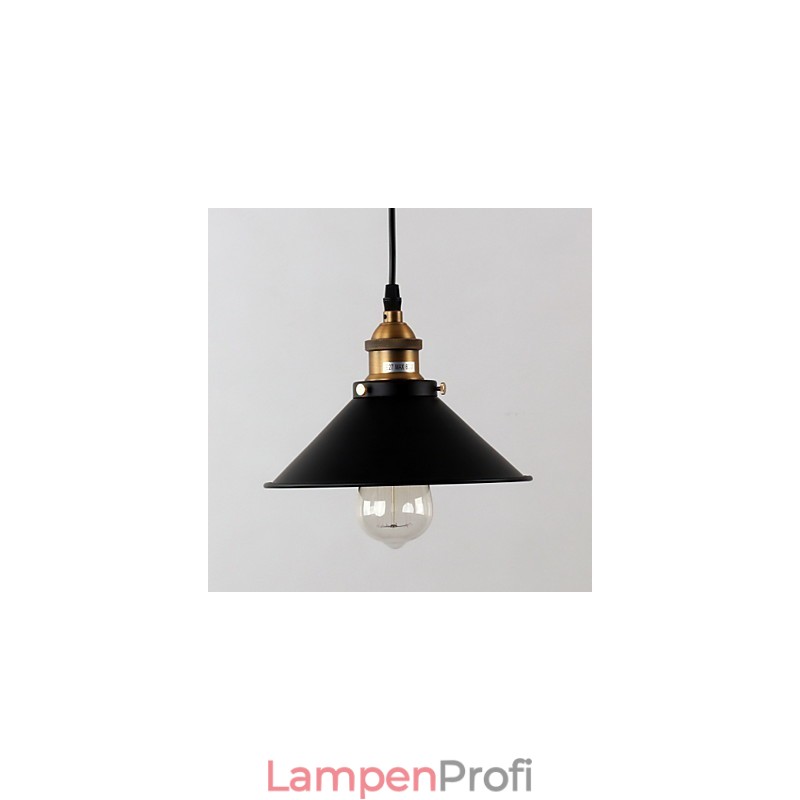 Traditionelle klassische Retro-Schüssel-Mini-Stil-Pendelleuchte