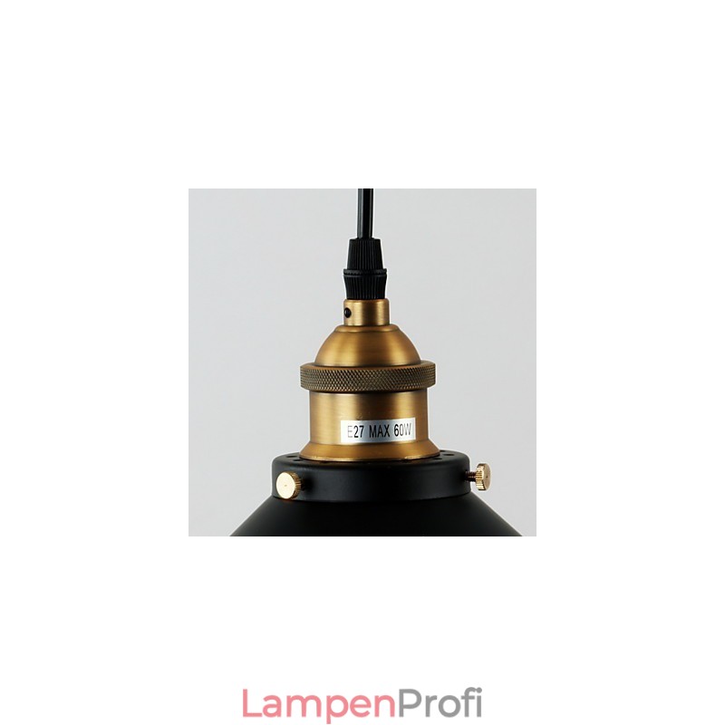 Traditionelle klassische Retro-Schüssel-Mini-Stil-Pendelleuchte