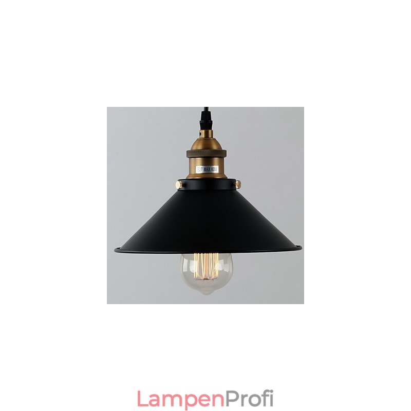 Traditionelle klassische Retro-Schüssel-Mini-Stil-Pendelleuchte