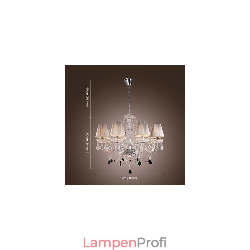 Kronleuchter Kristall Luxus Modernes Wohnen 8 Lichter