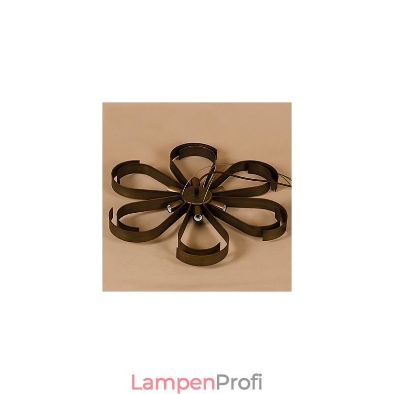 Amerikanische Country Iron Industrial Wind Flower Pendelleuchte