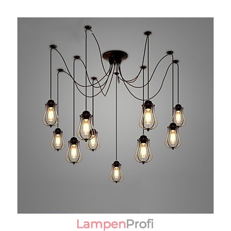 Vintage Edison Mehrere Ajustable DIY Decke Lampe Licht Anhänger Beleuchtung Kronleuchter Moderne Chic Industrielle Esszimmer Vintage Edison Mehrere Ajustable DIY Decke Lampe Licht Anhänger Beleuchtung Kronleuchter Moderne Chic Industrielle Esszimmer