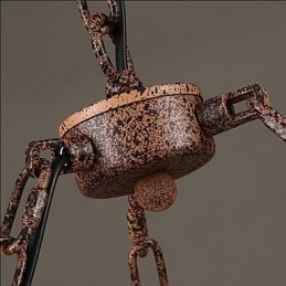 Keramikindustrie Wind Seil Kronleuchter RetroLron Kronleuchter Simple3