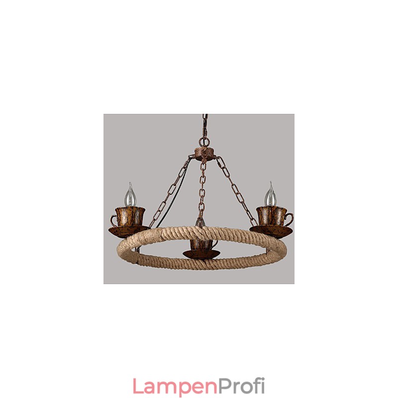 Keramikindustrie Wind Seil Kronleuchter RetroLron Kronleuchter Simple3