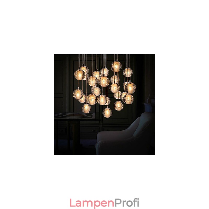 Pendelleuchte G4 Retroifit 3W Chrom Überzug Kristall Moderne Zeitgenössische Pendelleuchte