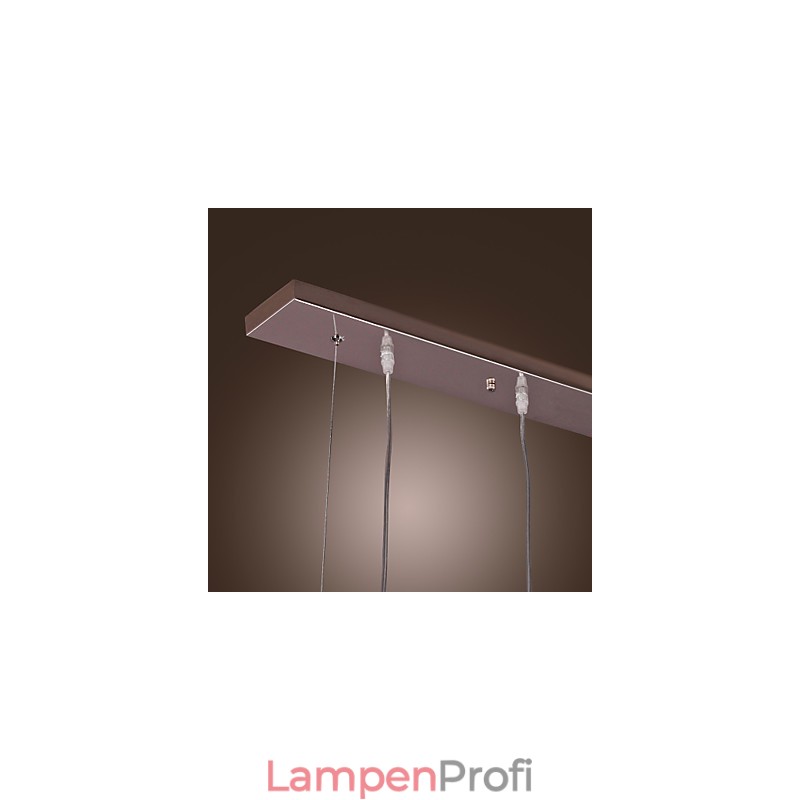 Moderne zeitgenössische Insel Kristall Andere Metall Pendelleuchte