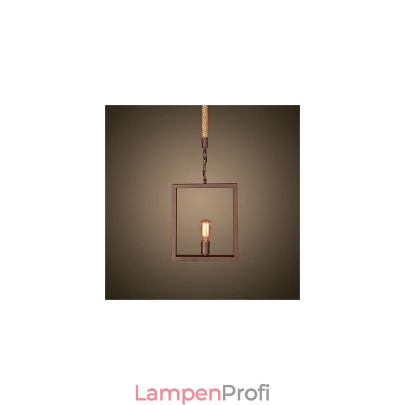 Traditionelle klassische rustikale Lodge Vintage Retro Country Metall Pendelleuchte