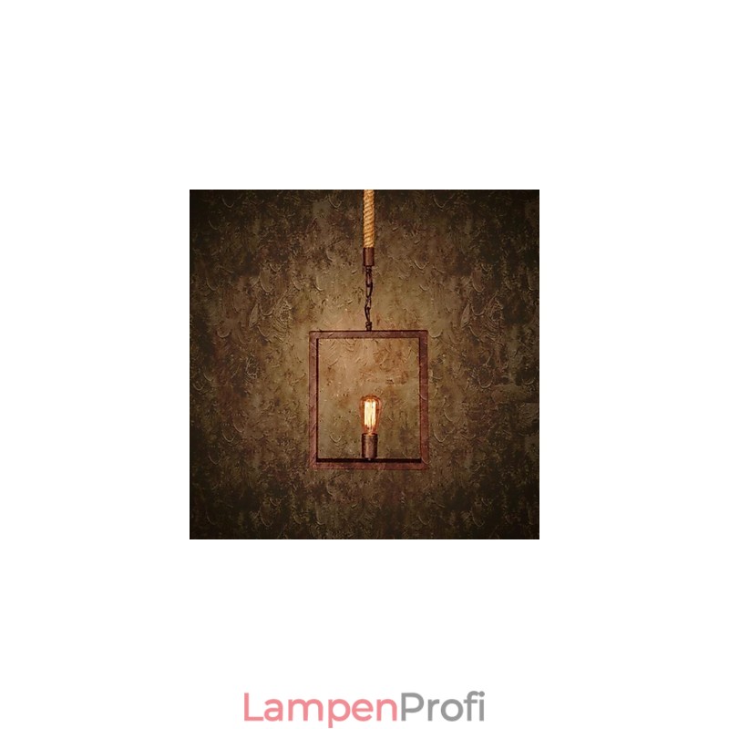 Traditionelle klassische rustikale Lodge Vintage Retro Country Metall Pendelleuchte