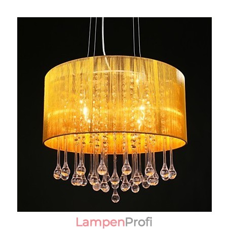 Trommel-Anhänger, modern, 4 Lichter, gewundener Lampenschirm, Kristall-Kronleuchter, Kronleuchter, modernes minimalistisches Design Trommel-Anhänger, modern, 4 Lichter, gewundener Lampenschirm, Kristall-Kronleuchter, Kronleuchter, modernes minimalistisches Design