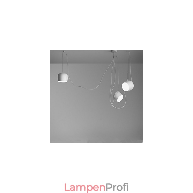 Moderne zeitgenössische Malerei Metall Pendelleuchte