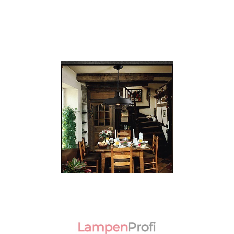 Pendelleuchten American Country Retro Schmiedeeisen Zeitgenössische und vertraglich Lager Droplight