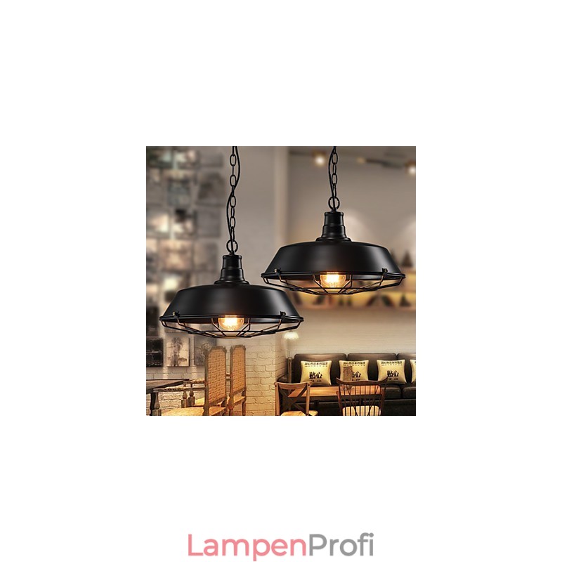 Pendelleuchten American Country Retro Schmiedeeisen Zeitgenössische und vertraglich Lager Droplight