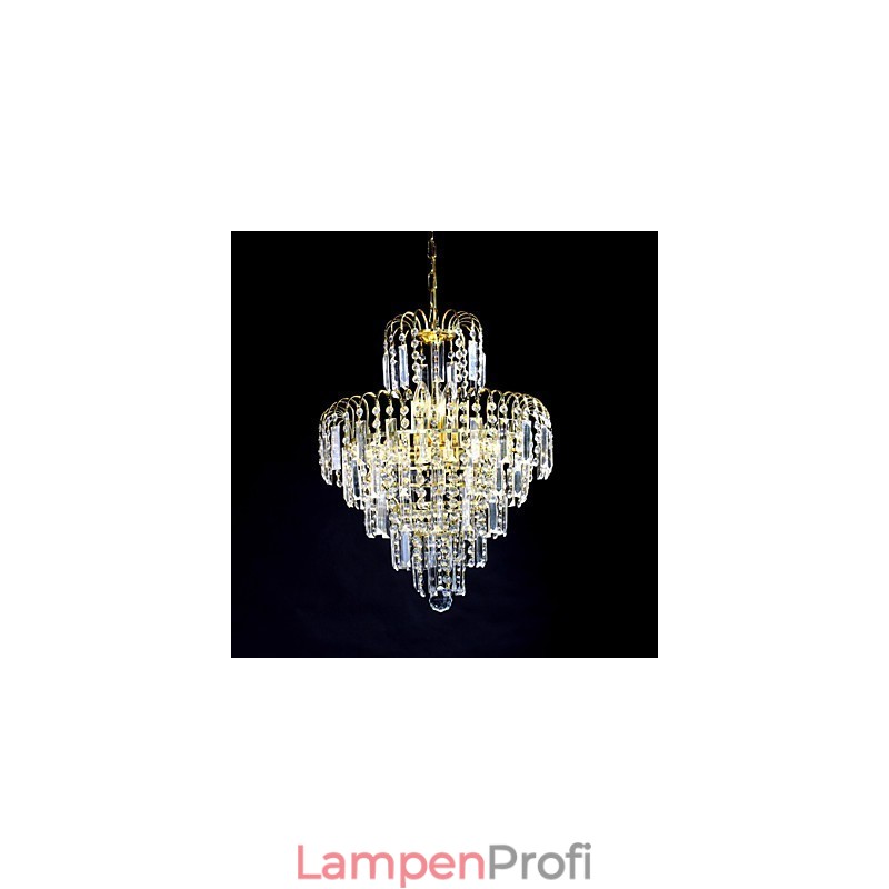 Luxus-Kronleuchter im europäischen Stil mit 6 Lichtern in Kronenform