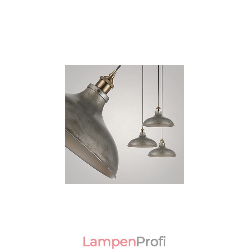 1 Lichter Pendelleuchten Antik Vintage Stil Industrie Stil Eisen Metalle Drop Light