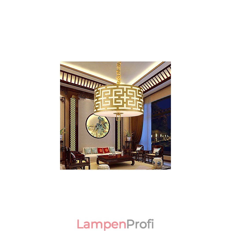 Hängende Beleuchtung im chinesischen Stil, moderne Einfachheit