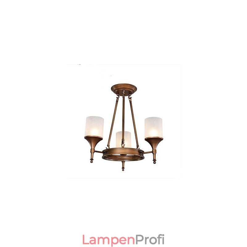 Retro Pastoral Schmiedeeisen Kronleuchter