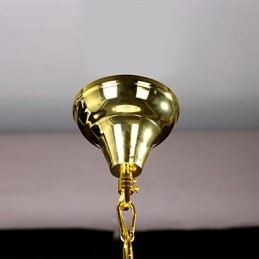 Luxus-Kronleuchter im europäischen Stil mit 6 Lichtern in Kronenform